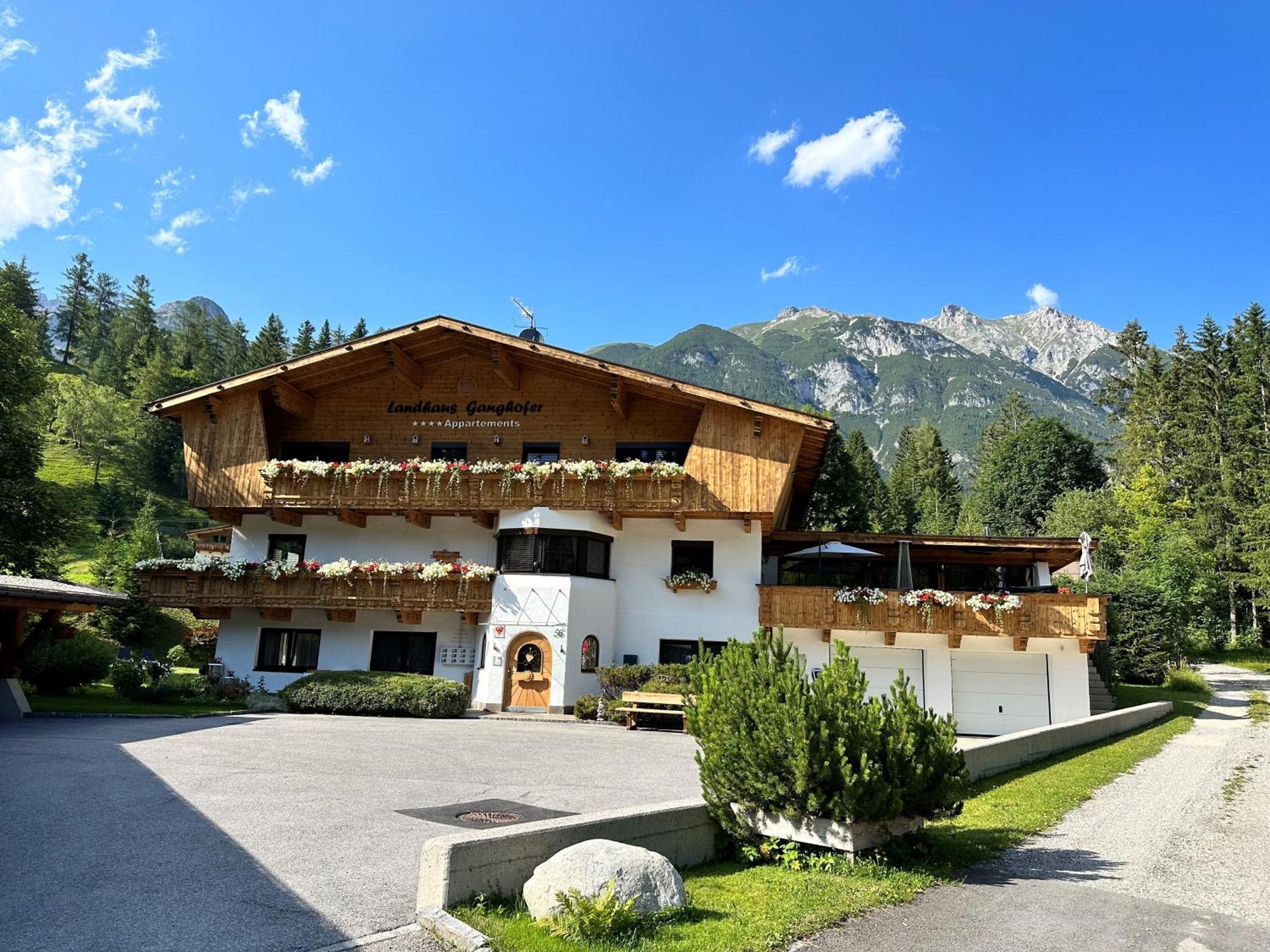 Ferienwohnung W6 Haus Ganghofer Leutasch Exterior foto