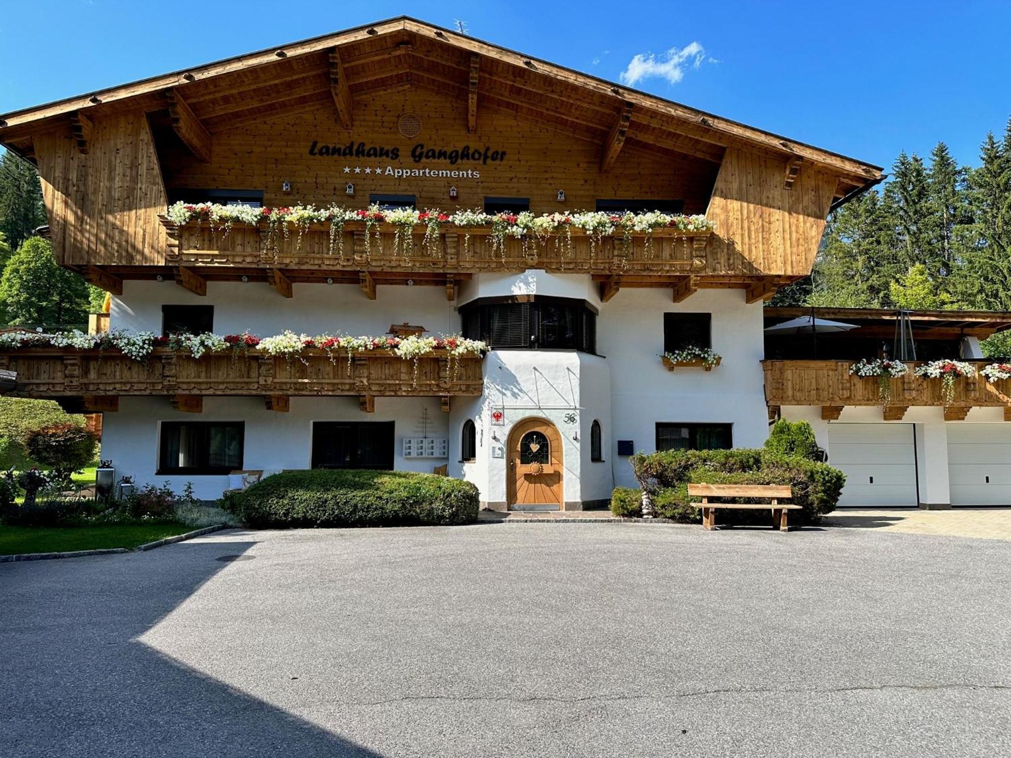 Ferienwohnung W6 Haus Ganghofer Leutasch Exterior foto